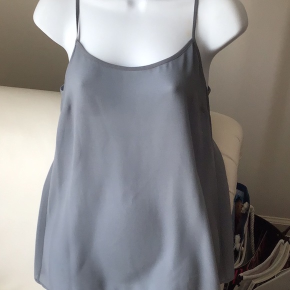 Tory Burch Silk Leopard Print Ruffle Front Blouse with Camisole - Picture 9 of 16